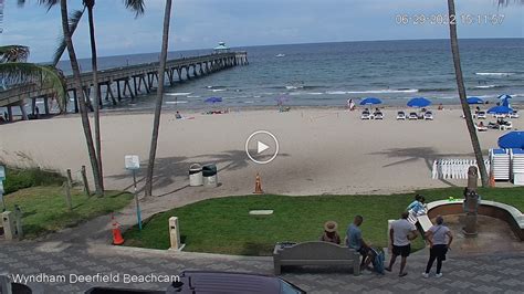 deerfield beach wyndham webcam|Live Webcam 